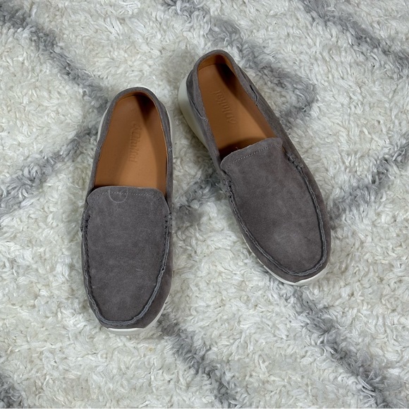 OluKai Men\'s Taupe Suede Loafers NWOT main image 5